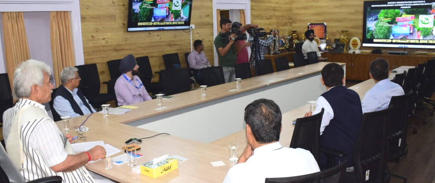 LG Manoj Sinha inaugurated Digital Movie Theatre at Kishtwar 4 LG Manoj Sinha inaugurated Digital Movie Theatre at Kishtwar