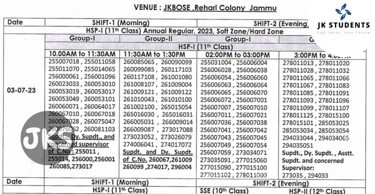 UFM Notification regarding Class 10th, 11th & 12th Session Annual Regular 2023 1 UFM Notification regarding Class 10th, 11th & 12th Session Annual Regular 2023