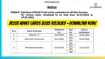 JKSSB Admit Cards 2025 Released – Download Now!